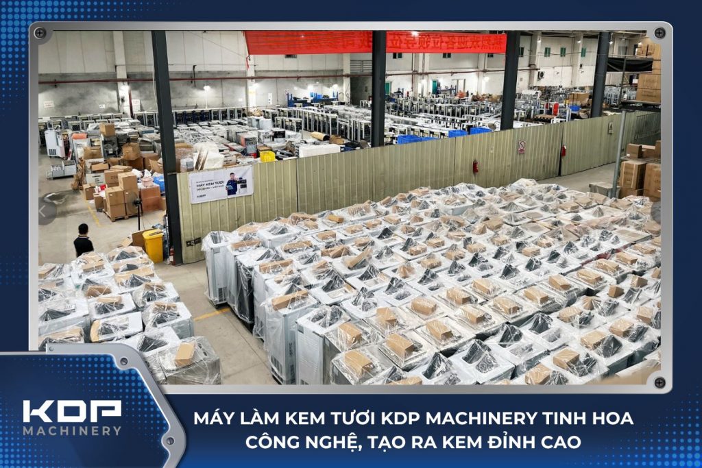 Máy làm kem đá bào – Hiệu suất cao tiết kiệm chi phí 3 Máy làm kem tươi KDP Machinery – Tinh hoa công nghệ, tạo ra kem tươi đỉnh cao
